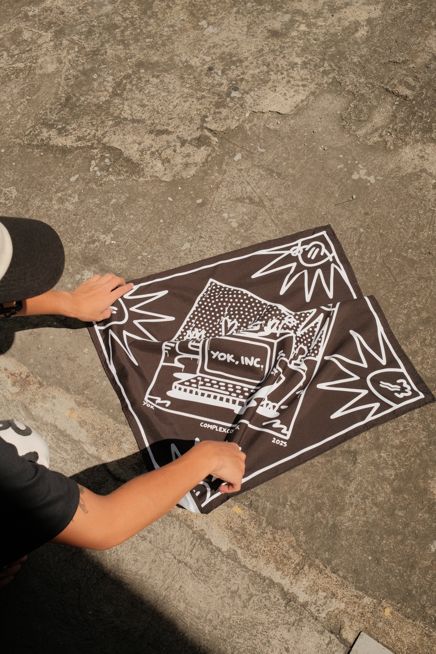 YOK, INC. Bandana - Black