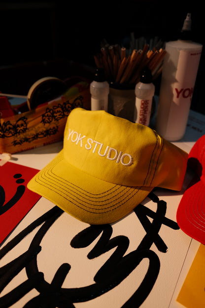 YOK STUDIO CAP - YELLOW