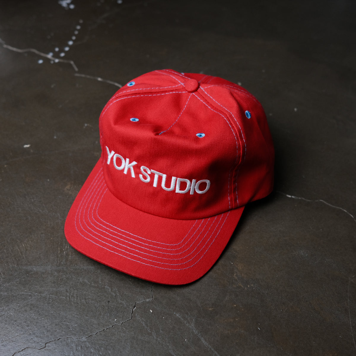 YOK STUDIO CAP - RED