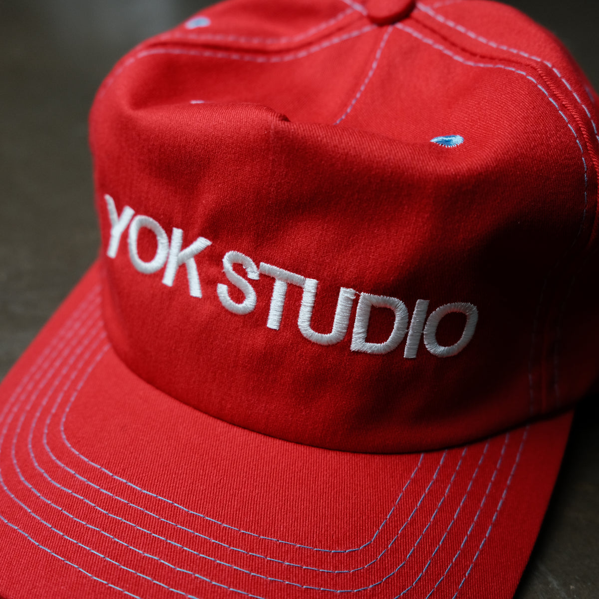 YOK STUDIO CAP - RED