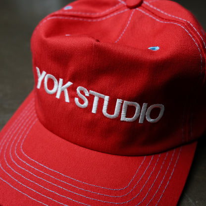YOK STUDIO CAP - RED
